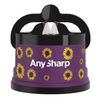 AnySharp knife sharpener Purple Sunflowers