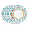 Corelle Lunch Plates (Set of 6) | Terracotta Dream - Beautiful Design, Serving Plates