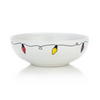Fiesta® 38oz Medium Bistro Bowl | Fiesta® Lights (White) - Dinner Bowl For Meals