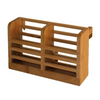 Totally Bamboo All-Natural Bamboo Utensil Dish Rack _ Without Clutter (Round)