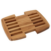 Totally Bamboo All-Natural Bamboo Expandable Trivet - Beautiful Serving Food(Brown)
