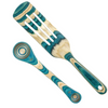 Totally Bamboo Baltique® Spurtle & Measuring Spoon | Mykonos -2 Pc (Wood)