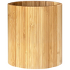 Totally Bamboo Oval Kitchen Utensil Holder | 6" x 4" x 7" | Kitchen Collection