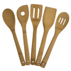 Totally Bamboo All-Natural Bamboo 5-Piece Utensil Set (Brown)