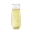 Libbey Vina 8.5oz Stemless Flutes | Set of 4 - Drinkware