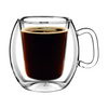 Luigi Bormioli Thermic Double Wall Cafe Coffee Glasses (Set of 2) | 10oz - Glassware