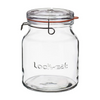 Luigi Bormioli Lock-Eat Handy Jar | 68oz - Storage Jar