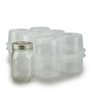 Roots & Harvest Safe Crate for 6 Pint Jars | Polyethylene