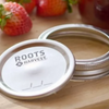Roots & Harvest Wide Mouth Canning Lids | Pack of 12 -  3.38"