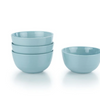 Everything Kitchens Colorful Glazed 6" Bowls (Set of 4) | Multiple Colors - Stoneware Bowls