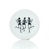 Fiesta® 9" Round Luncheon Plate | Trio of Skeletons Design , Serving Plate