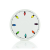 Fiesta® 9" Round Luncheon Plate | Dinnerware Fiesta® Lights (White)- Serving Small Bites