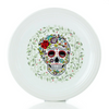 Fiesta® 11.75" Chop Plate | Sugar Skull and Vine (White) , Serving Plate