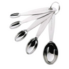 Cuisipro Stainless Steel Measuring Spoons | 5-Piece Set -Oval Shape,  Kitchen Tool