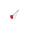 Cuisipro Fish Tongs | Stainless Steel And Silicone Tongs -Red