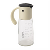 Cuisipro 10oz Oil and Vinegar Dispenser | White - Glass Jar, Plastic Lid