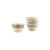 Cuisinart 8oz Pinch Bowls (Set of 4) | White & Black -Serving Bowls