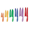 Cuisinart 12-Piece Color Knife Set with Blade Guards -Stainless Steel
