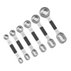 Cuisinart Stainless Steel Magnetic Measuring Spoons | Set of 6 - Kitchen Tool