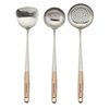 Cuisinart 3-Piece Wok Tool Set - Cooking Work ,Stainless Steel