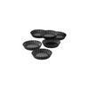 Frieling 4 Inch Mini Tart Pans Set of 6 - Nonstick ,Perfectly-Size Tarts