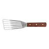 Mercer Culinary Praxis 6" x 3" Fish Turner (Rosewood) Stainless Steel