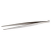 Mercer Culinary Straight Tip Precision Stainless Steel Plating Tongs | 9.375" -Steel