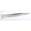 Mercer Culinary Flat Oval Precision Plus Stainless Steel Plating Tongs | 6.125" - Plating Tool