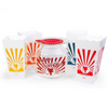Prepara Popcorn Popper Gift Set -Popcorn Makers 5 pc ,Red