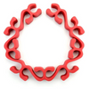 Prepara Silicone Meat Rack ,Roasting Racks| Red