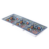 Prepara 3-Section Taco Tray, Serving Tray | Blue ,Melamine