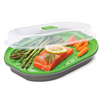 Progressive Fish and Veggie Steamer -Food Steamer ,Green
