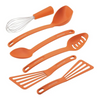 Rachael Ray 6-Piece Tools Set | Orange -Utensil Set