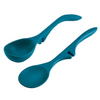 Rachael Ray 2-Piece Lazy Ladle & Spoon Set | Marine Blue ,Utensil Set