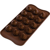 Silikomart Choco Flame Chocolate Mold ,Silicone