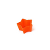 Silikomart Silicone Cupcake Liners (Set of 6) | Star ,Orange