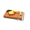 Swissmar Bamboo Cutting Board with Cheese Slicer ,Serving Accessories