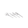 Swissmar 4-Piece Slim-Line Cheese Knife Set ,Stainless Steel