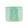 TableCraft Jadeite Glass Collection 9oz Salt Cellar with Lid | Green