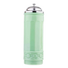 Tablecraft Jadeite Glass Collection 11.25" Straw Jar / Canister , Green