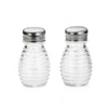 TableCraft 2oz Salt & Pepper Shakers / Spice Jars | Beehive Glass