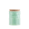 TableCraft Coca-Cola Jadeite 24oz Canister with Lid -Glass | Green
