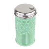 TableCraft Jadeite Glass Collection 9oz Sugar Shaker, Storage Jar