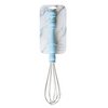 Vintage 12" Balloon Whisk Silicone Talisman Designs -Blue