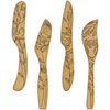 Talisman Designs 7" Beechwood Cheese Knife  & Slicer Set (4 Pieces)