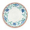 TarHong Melamine Tabletop 10.5" Round Dinner Plate | Rio Turquoise Floral -Multicolored
