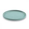 TarHong Retreat Pottery 8.5" Round Salad Plate & Dessert Plate | Teal