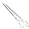 Norpro 2 piece whisk set 7" Mini - stainless steel