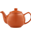 Price & Kensington 6-Cup Teapot -Fine Stoneware | Burnt Orange