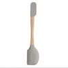 Mason Cash Innovative Kitchen Spatula & Jar Scraper Silicone | Grey, Wood